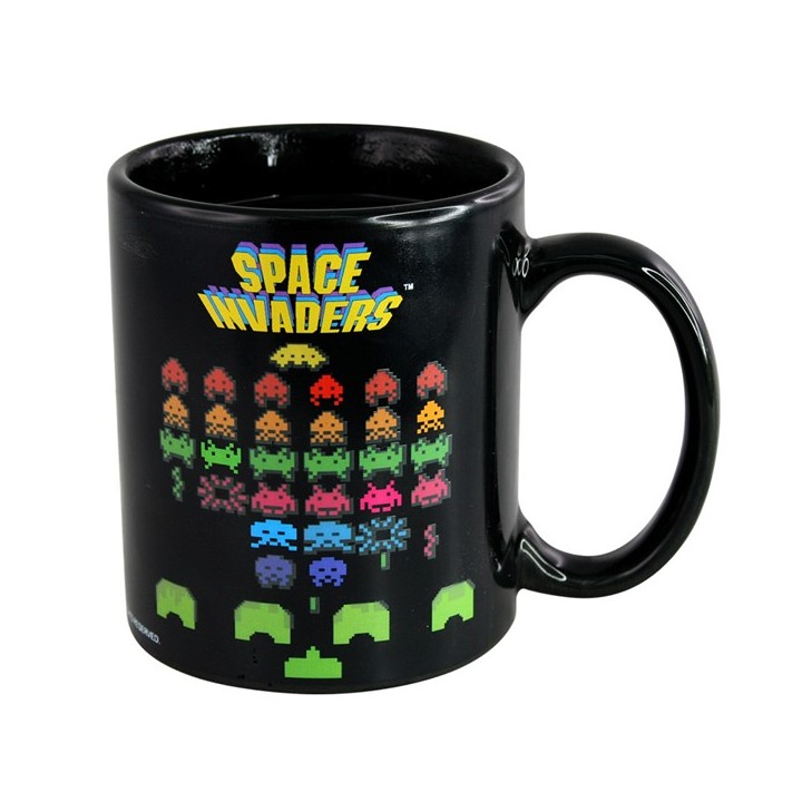 Mug Space Invaders Termosensibile