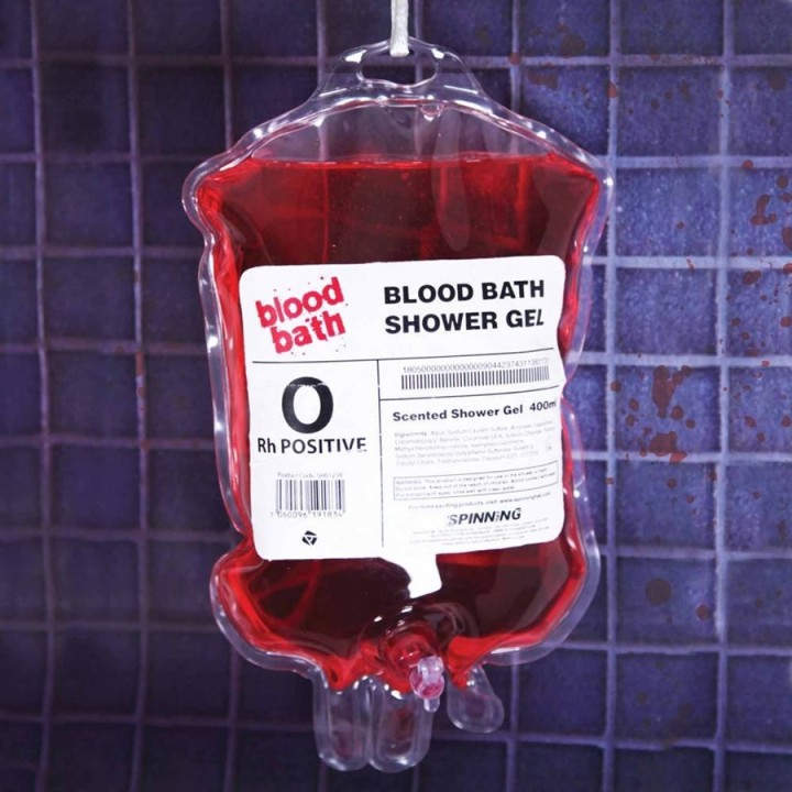 Sapone in sacca di sangue