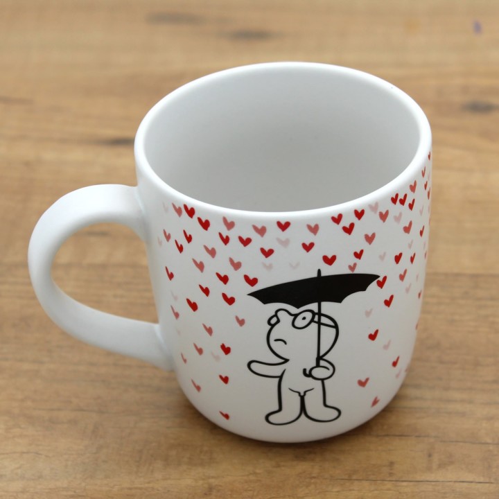 Tazza Mr.P - Pioggia di cuori