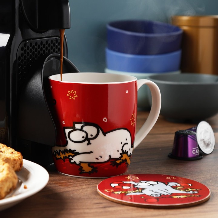 Tazza Simon'S Cat di Natale