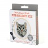 Mini gatto al punto croce