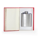 Libro rosso con fiaschetta