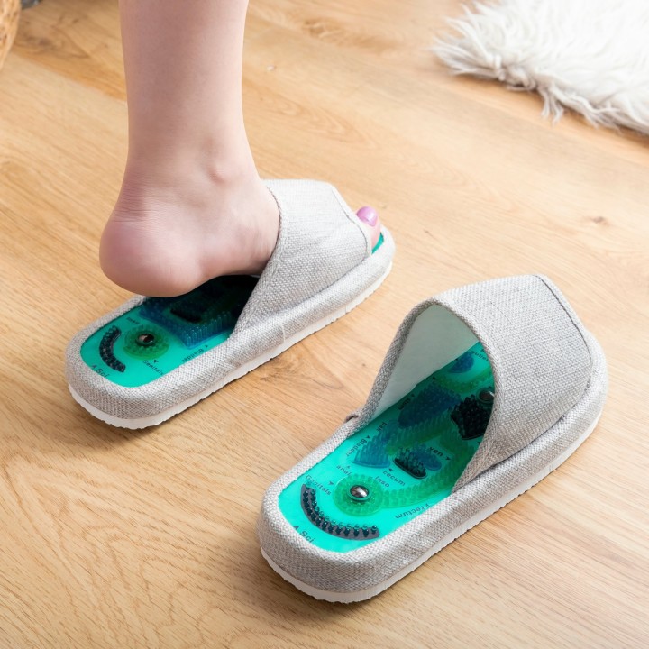 Ciabatte con digitopressione magnetica