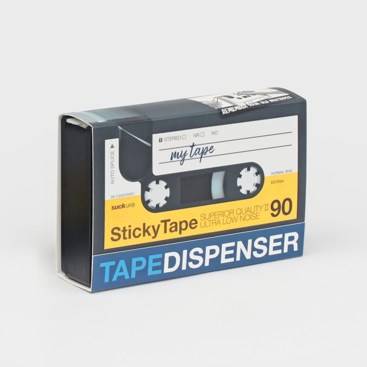 Musicassetta dispenser nastro adesivo