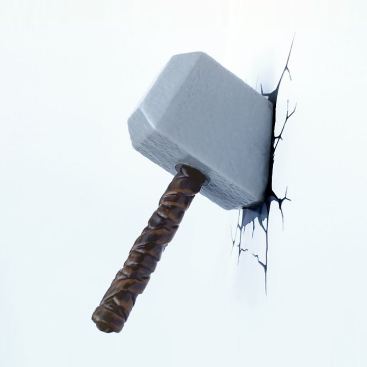 Luce da parete 3D Thor