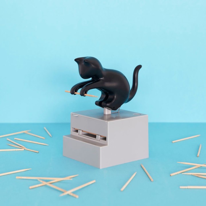 Gatto porta stuzzicadenti