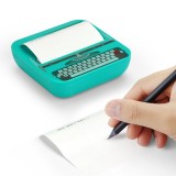 Macchina da scrivere con foglietti adesivi