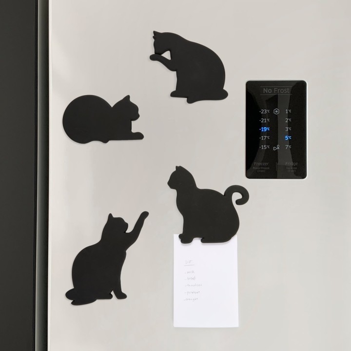 Gatti sottobicchieri magnetici