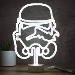 Lampada Stormtrooper stile neon