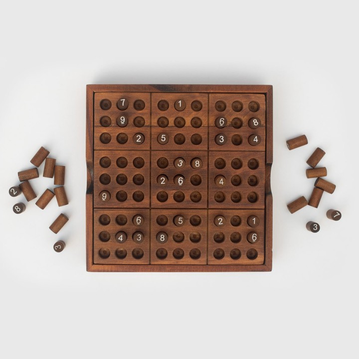 Sudoku in legno