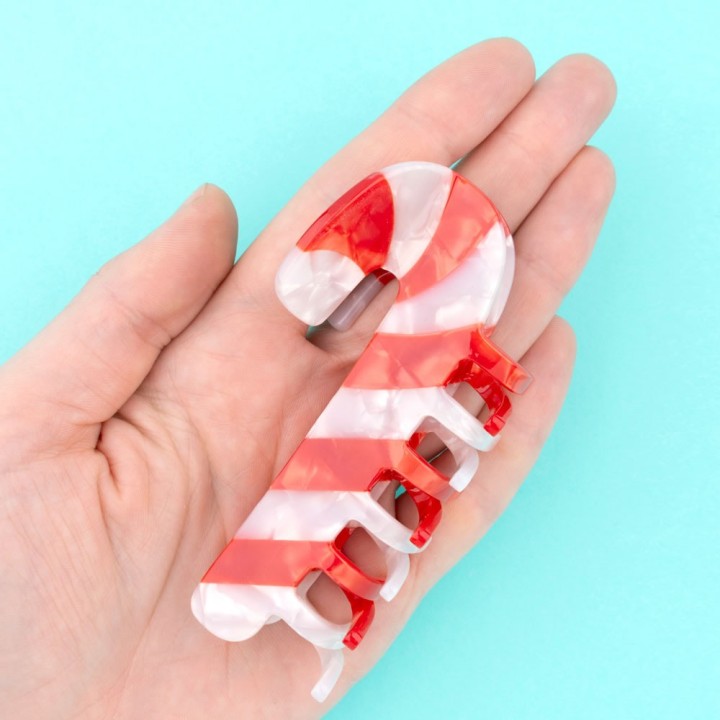 Mollettone Candy Cane