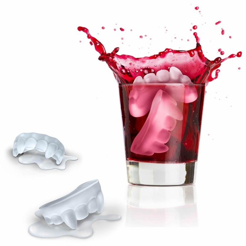 Stampo per Ghiaccio Denti Vampiro