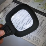 Lente d'ingrandimento con LED e UV