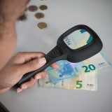 Lente d'ingrandimento con LED e UV
