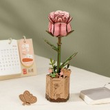 Fiori in legno da montare