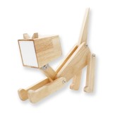 Lampada Gatto in legno