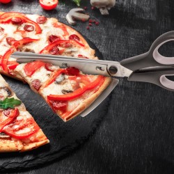 Forbici tagliapizza con paletta