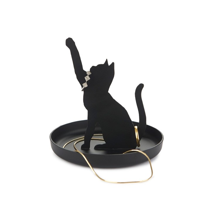 Gatto porta anelli