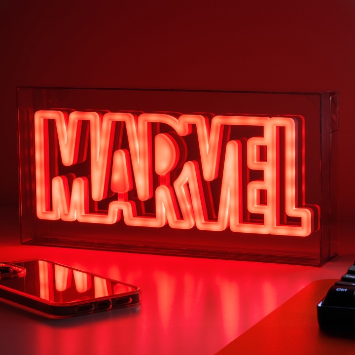 Luce stile Neon Marvel