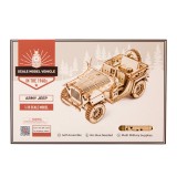 Jeep militare da montare
