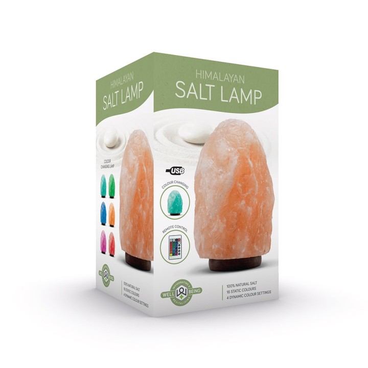 Lampada di sale Himalayano