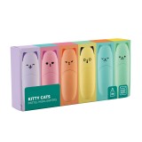 Gatti evidenziatori (set da 6)
