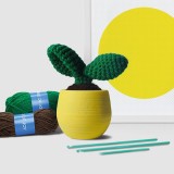 Kit per pianta all'uncinetto