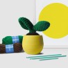 Kit per pianta all'uncinetto