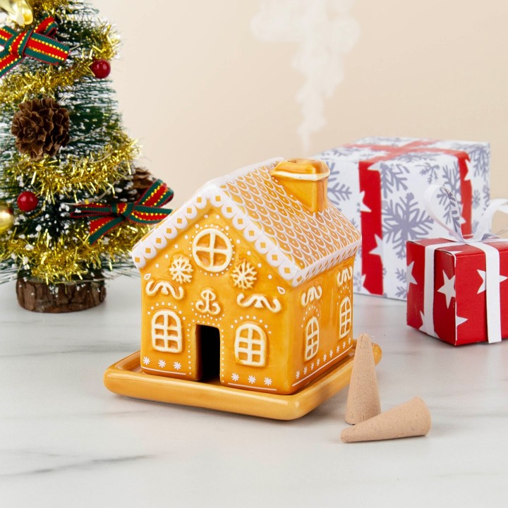 Casetta di Natale brucia incenso