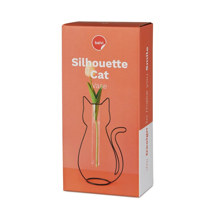 Vaso silhouette Gatto
