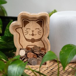 Salvadanaio Gatto portafortuna