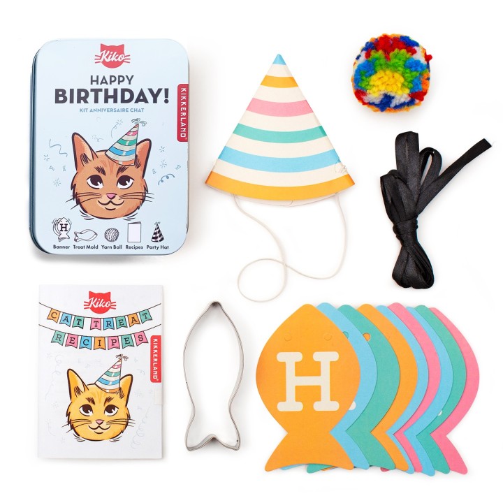 Kit per compleanno Gatto