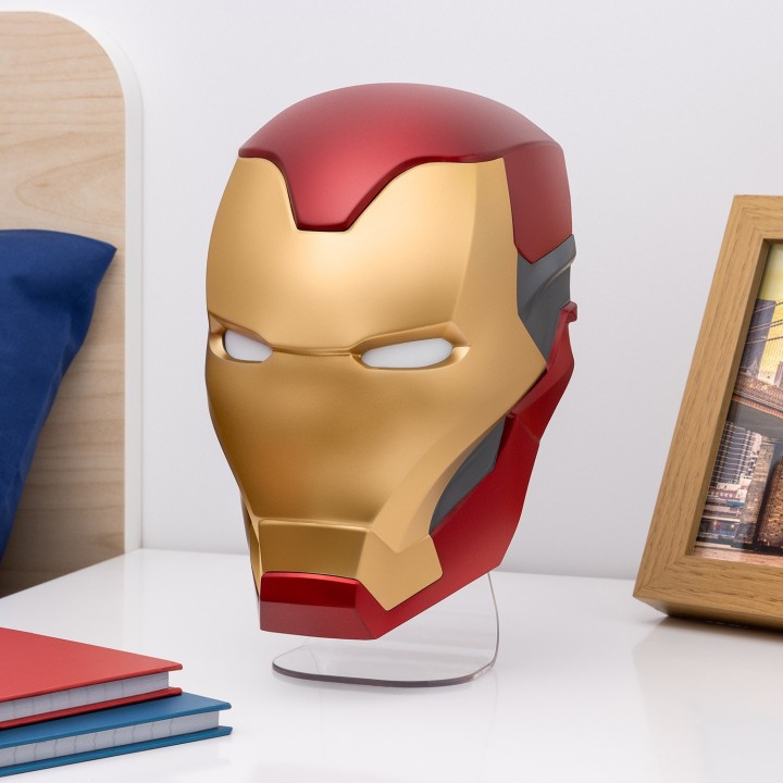 Luce casco di Iron Man