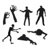 Action Stickers - Zombie