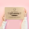 Tagliere personalizzato in cucina con amore