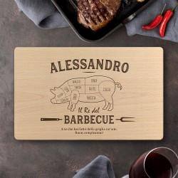 Tagliere personalizzato Maiale alla griglia