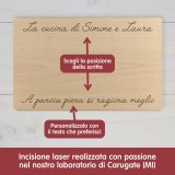 Tagliere personalizzato La cucina di casa...