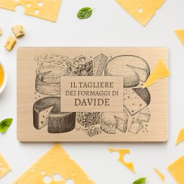Tagliere per formaggi personalizzato