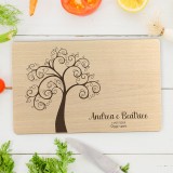 Tagliere personalizzato Albero dell'amore