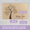 Tagliere personalizzato Albero dell'amore