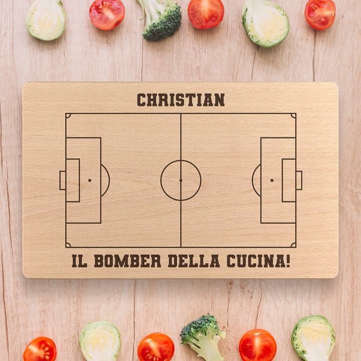 Tagliere personalizzato Campo da calcio