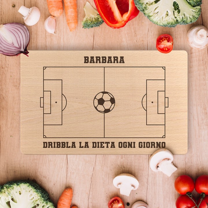 Tagliere personalizzato Campo da calcio
