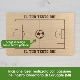 Tagliere personalizzato Campo da calcio