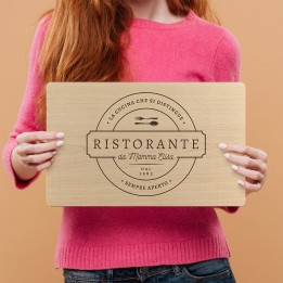 Tagliere personalizzato Ristorante di casa