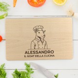 Tagliere personalizzato Goat della cucina
