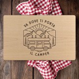 Tagliere personalizzato Camper