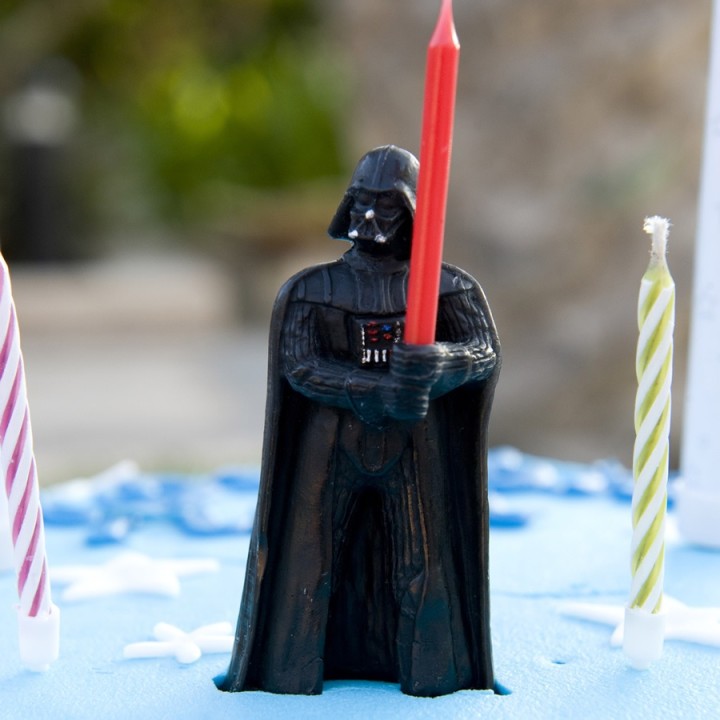 Porta candeline Darth Vader