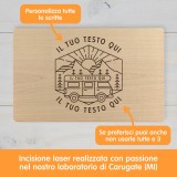 Tagliere personalizzato Camper