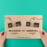 Tagliere personalizzato Multiplayer retrò