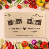 Tagliere personalizzato Multiplayer retrò